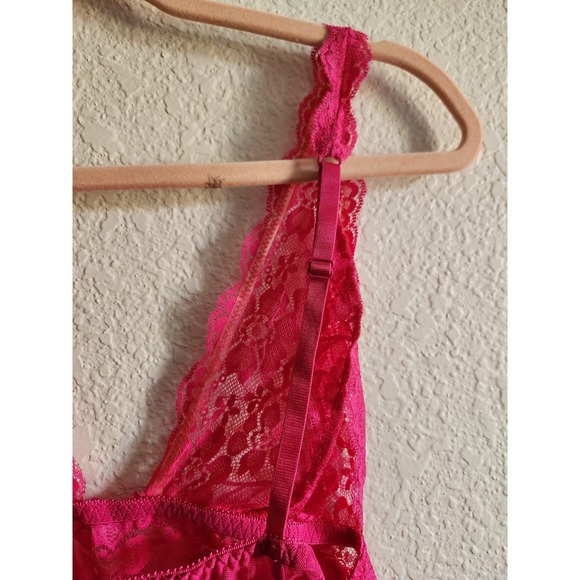 Adore Me Lace Body-Con Lingerie Dress L - Picture 4 of 9